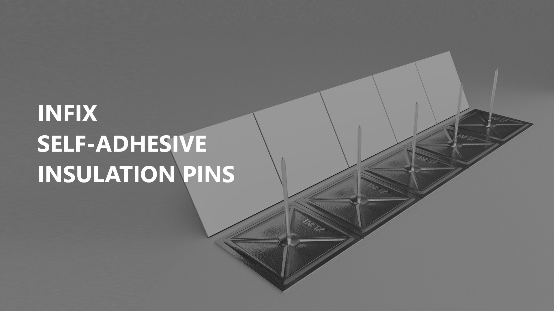 infix self adhesive insulation pins